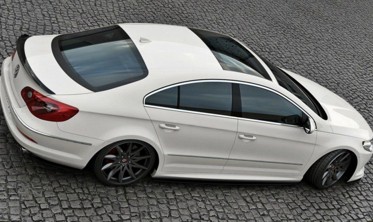 Тюнинг накладки под пороги VW Passat CC R36 R-Line дорестайл фото