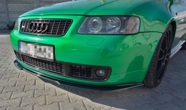 Спойлер переднего бампера Audi S3 8L фото