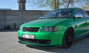 Спойлер переднего бампера Audi S3 8L фото