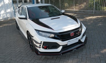 Racing дифузор переднього бампера Honda Civic X Type R версія фото