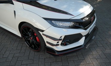Бічні накладки переднього бампера Honda Civic X Type R фото