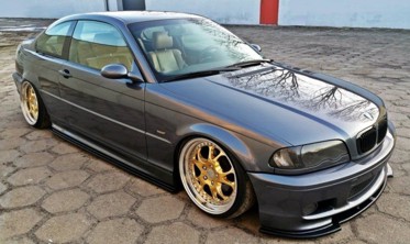 Боковые диффузоры порогов BMW 3 E46 Coupe M-пакет фото