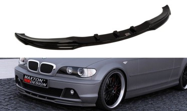 Передняя юбка под бампер BMW 3 E46 Coupe рестайл фото
