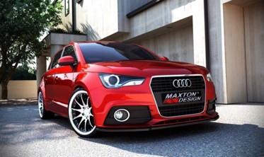 Дифузор переднього бампера Audi A1 8X дорестайл фото