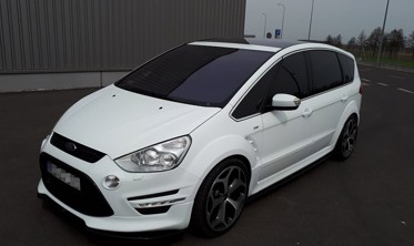 Дифузор переднього бампера Ford S-Max Titanium рестайл фото
