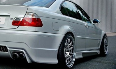 Тюнинговые накладки на пороги BMW 3 E46 седан GENERATION V  фото