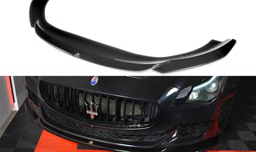 Диффузор тюнинговый под передний бампер Maserati Quattroporte MK6 дорестайл фото