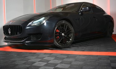 Диффузор тюнинговый под передний бампер Maserati Quattroporte MK6 дорестайл фото