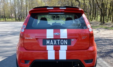Накладка на спойлер багажника Ford Fiesta mk6 версия ST фото
