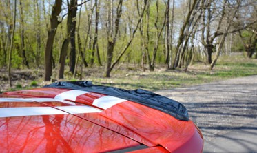 Накладка на спойлер багажника Ford Fiesta mk6 версия ST фото