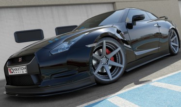 Тюнинг накладки боковых порогов Nissan GT-R Coupe серия R35 фото