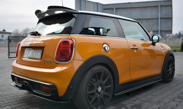 Накладки на спойлер Mini Cooper S MK3 дорестайл 3-двері (F56) фото