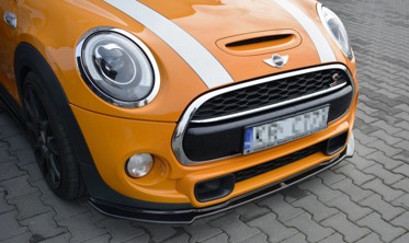 Дифузор переднього бампера Mini Cooper S MK3 дорестайл F56 фото