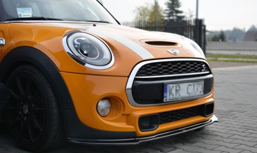 Дифузор переднього бампера Mini Cooper S MK3 дорестайл F56 фото