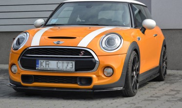 Дифузор переднього бампера Mini Cooper S MK3 дорестайл F56 фото