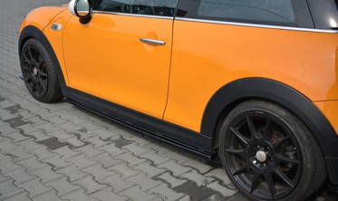 Бічні накладки на пороги Mini Cooper S MK3 дорестайл (F56) фото
