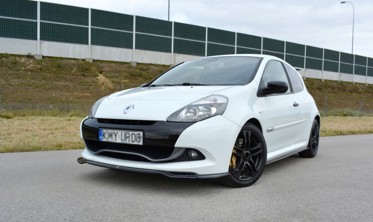 Диффузор переднего бампера Renault Clio 3 версия RS рестайл  фото