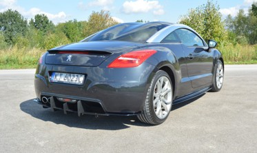 Центральный диффузор заднего бампера Peugeot RCZ фото