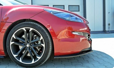 Накладка переднего бампера Peugeot RCZ рестайл фото