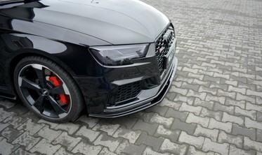 Диффузор переднего бампера Audi RS3 8V Sportback рестайл вер.1 фото