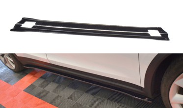 Накладки на боковые пороги для тюнинга Tesla Model X  фото
