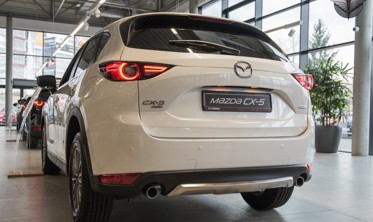 комплект накладок переднього та заднього бампера Mazda CX-5 II Gen. фото
