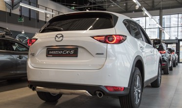 комплект накладок переднього та заднього бампера Mazda CX-5 II Gen. фото