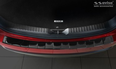 защитная накладка на бампер MAZDA CX-5 II черная фото
