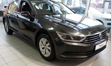 защитные накладки на пороги Volkswagen Passat B8 (Carbon) фото