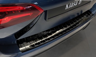 защитная накладка на бампер Mercedes B W247 черная фото