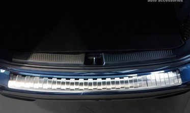 защитная накладка на бампер Mercedes B W247 сталь фото