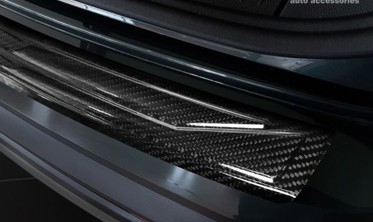 захисна накладка на бампер Seat Tarraco Carbon фото