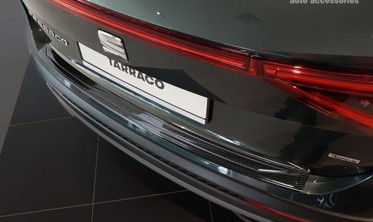 захисна накладка на бампер Seat Tarraco Carbon фото