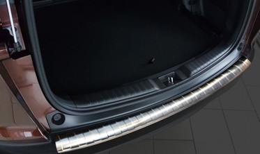 защитная накладка на бампер с загибом Honda CR-V V сталь фото