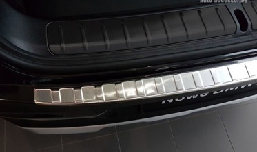 захисна накладка на бампер із загином BMW X4 G02 глянсова фото