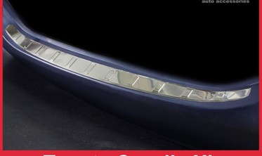 защитная накладка на бампер с загибом Toyota Corolla XI E160 FL Sedan фото