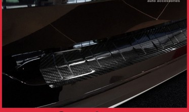 захисна накладка на бампер Seat Ateca (Carbon) фото