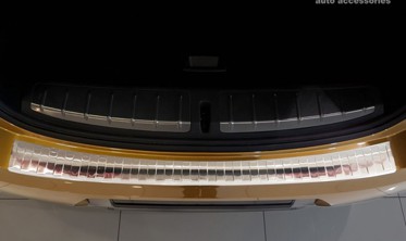 защитная накладка на бампер с загибом BMW X2 F39 M-Pakiet (сталь) фото