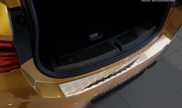 защитная накладка на бампер с загибом BMW X2 F39 M-Pakiet (сталь) фото
