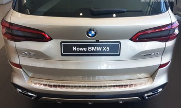 захисна накладка на бампер BMW X5 IV G-05 M-Pakiet полірована фото