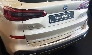 захисна накладка на бампер BMW X5 IV G-05 M-Pakiet полірована фото