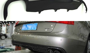 Губа / дифузор у задній бампер Audi A6 C7 Sedan/Avant фото