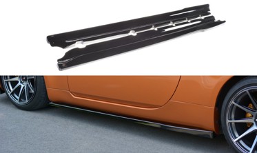 Тюнинг накладки на боковые пороги Nissan 350Z фото