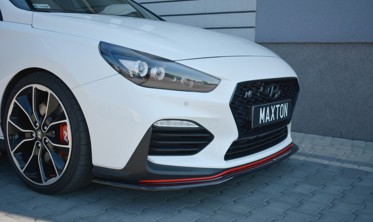 Дифузор переднього бампера Hyundai I30 MK3 N Hatchback/Fastback вар. 2 фото