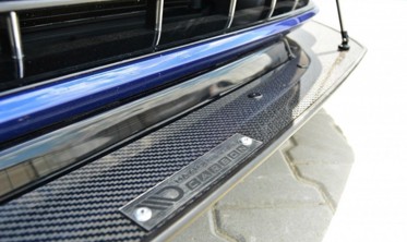 Сплиттер гибридный для переднего бампера VW Golf MK7 R / R-Line рестайл фото