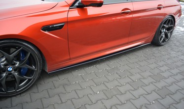 Бічні дифузори на пороги BMW M6 Gran Coupe (F06) фото