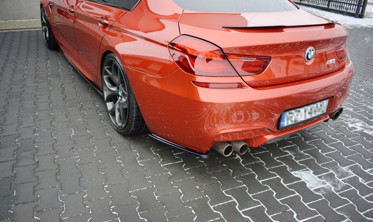 Боковые диффузоры заднего бампера BMW M6 Gran Coupe F06 фото