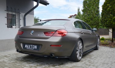 Бічні дифузори заднього бампера BMW 6 F06 Gran Coupe фото