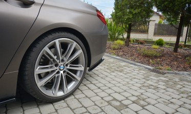 Бічні дифузори заднього бампера BMW 6 F06 Gran Coupe фото