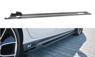 Боковые диффузоры порогов Hyundai I30 Mk3 N Hatchback фото